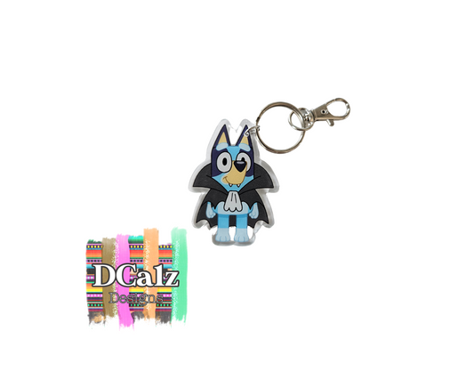 Vampire Dog  - Keychain