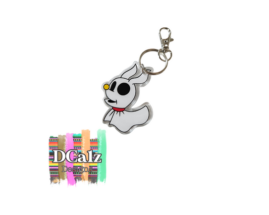 Dog Ghost - Keychain