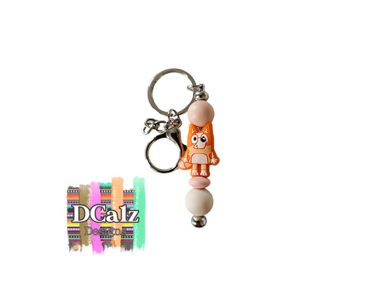 Orange Dog - Keychain