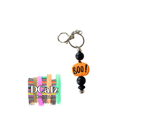 Boo! Pumpkin - Keychain