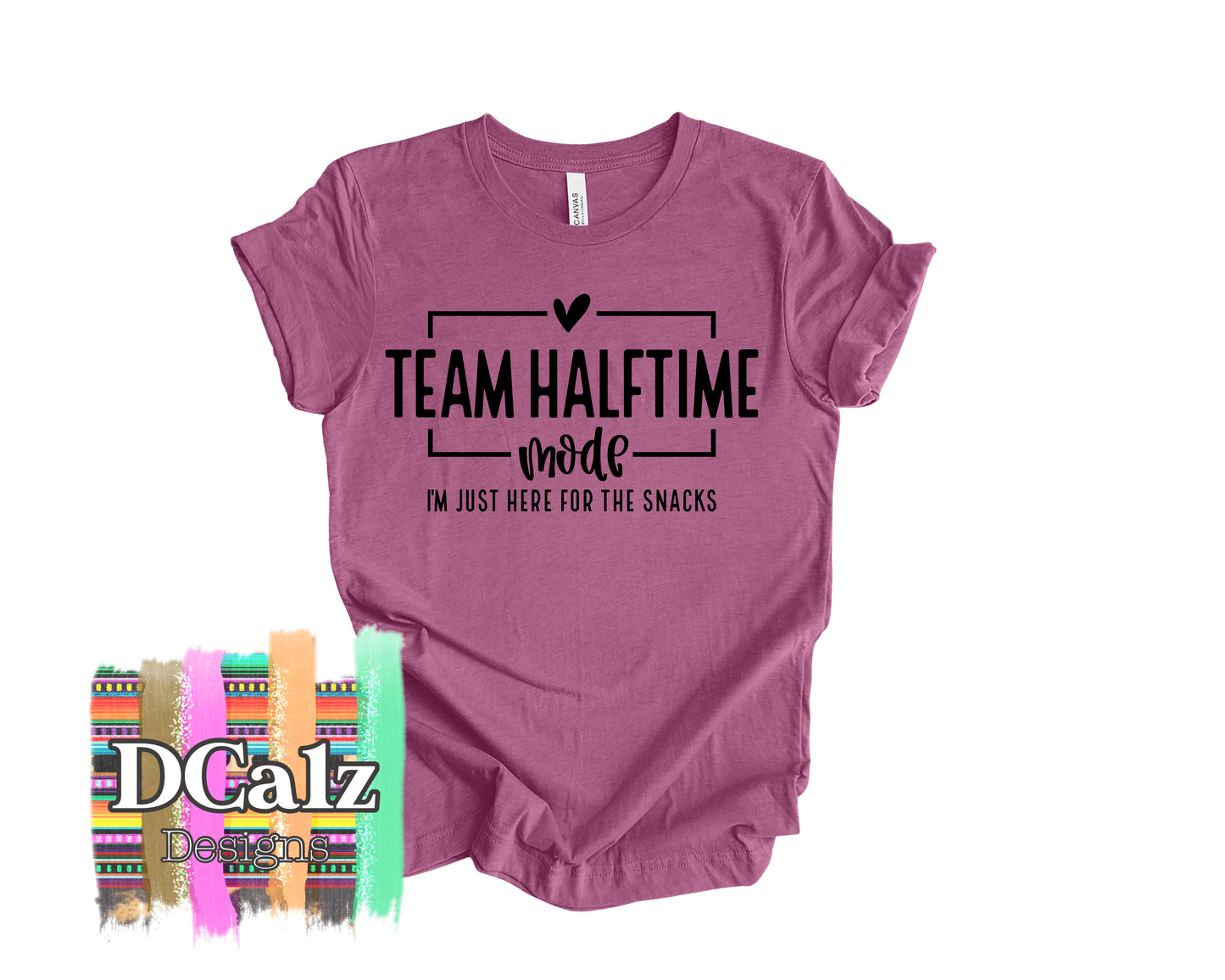 Team Halftime Mode (Black Font) - Adult