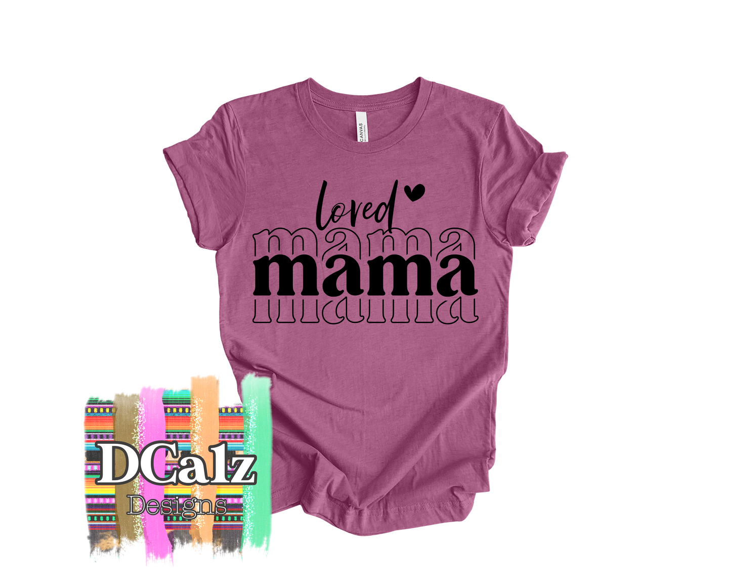 Loved Mama (Black) - Adult