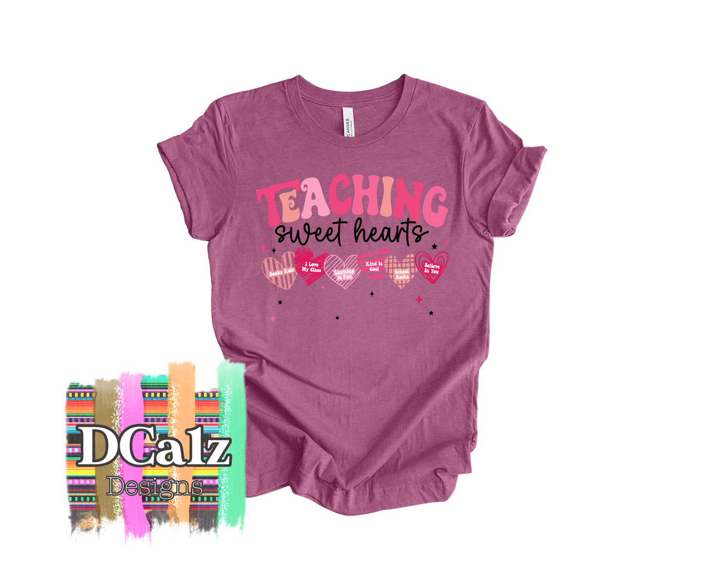 Teaching Sweet Hearts (Pink )- Adult