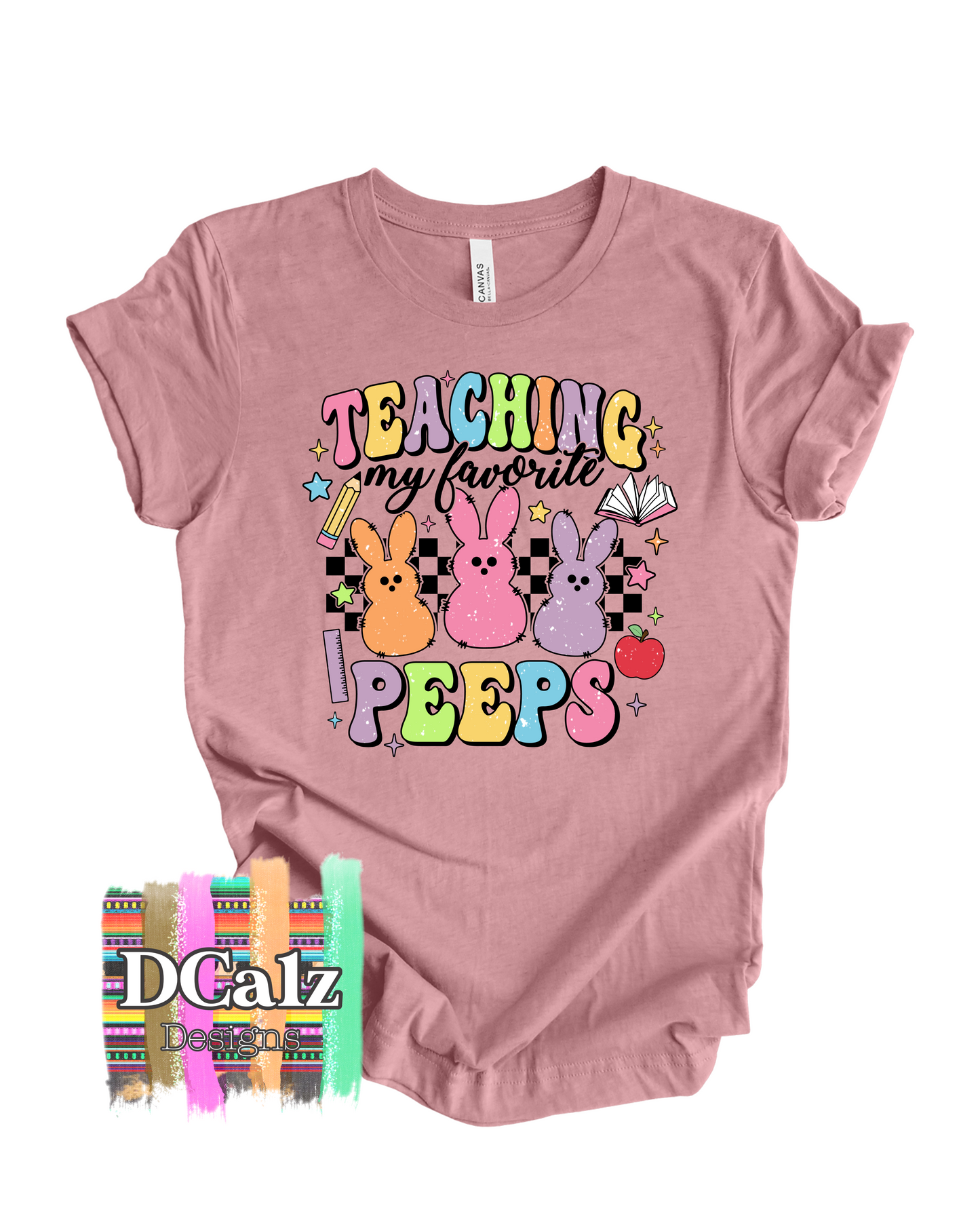 Teaching My Favorite Peeps (rainbow)