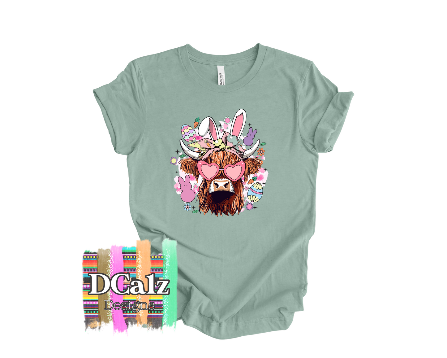 Easter Highland Cow
