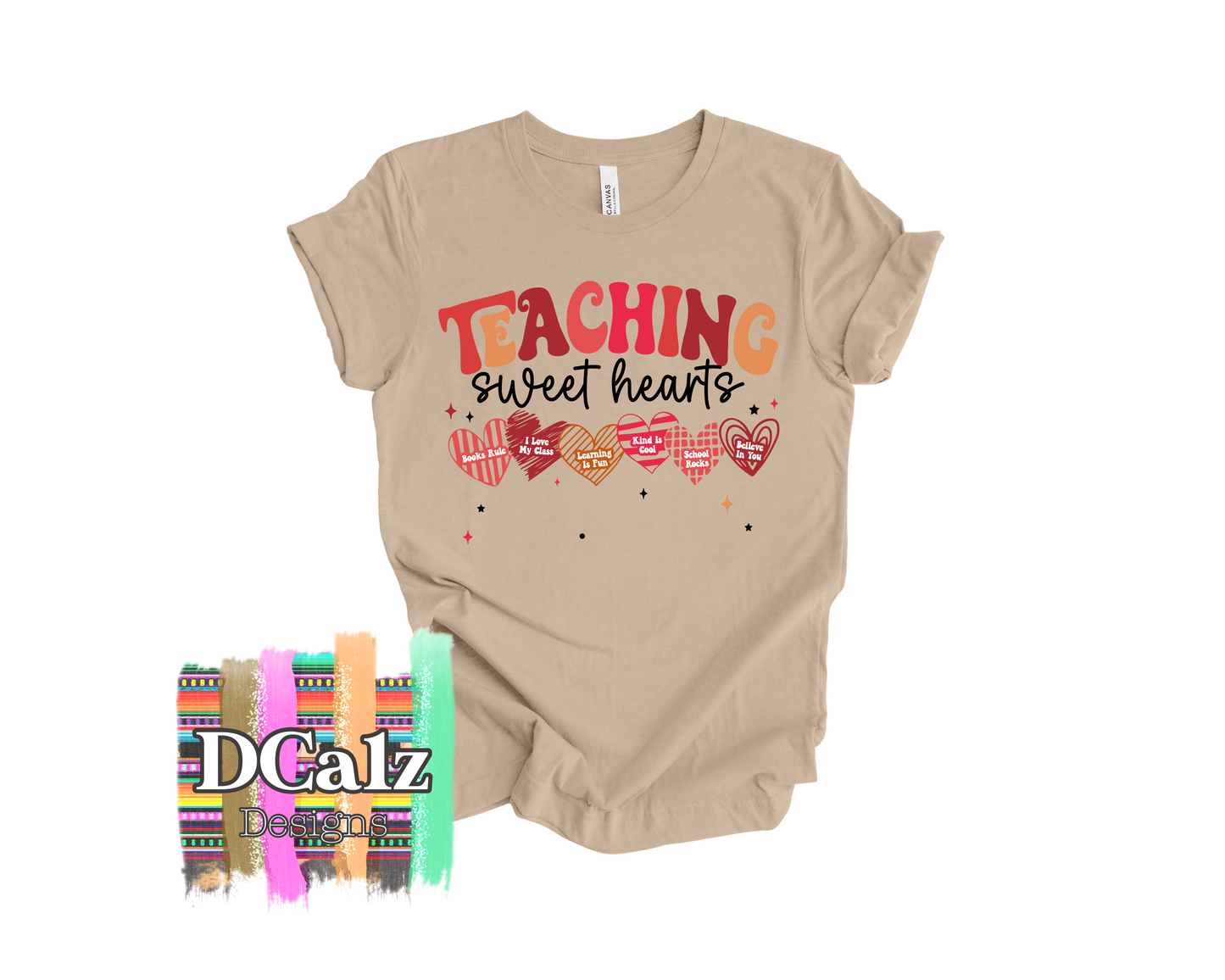 Teaching Sweet Hearts (Red)