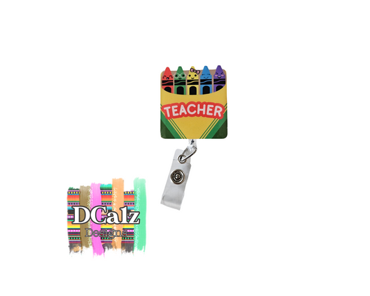 Crayon Box - Badge Reel