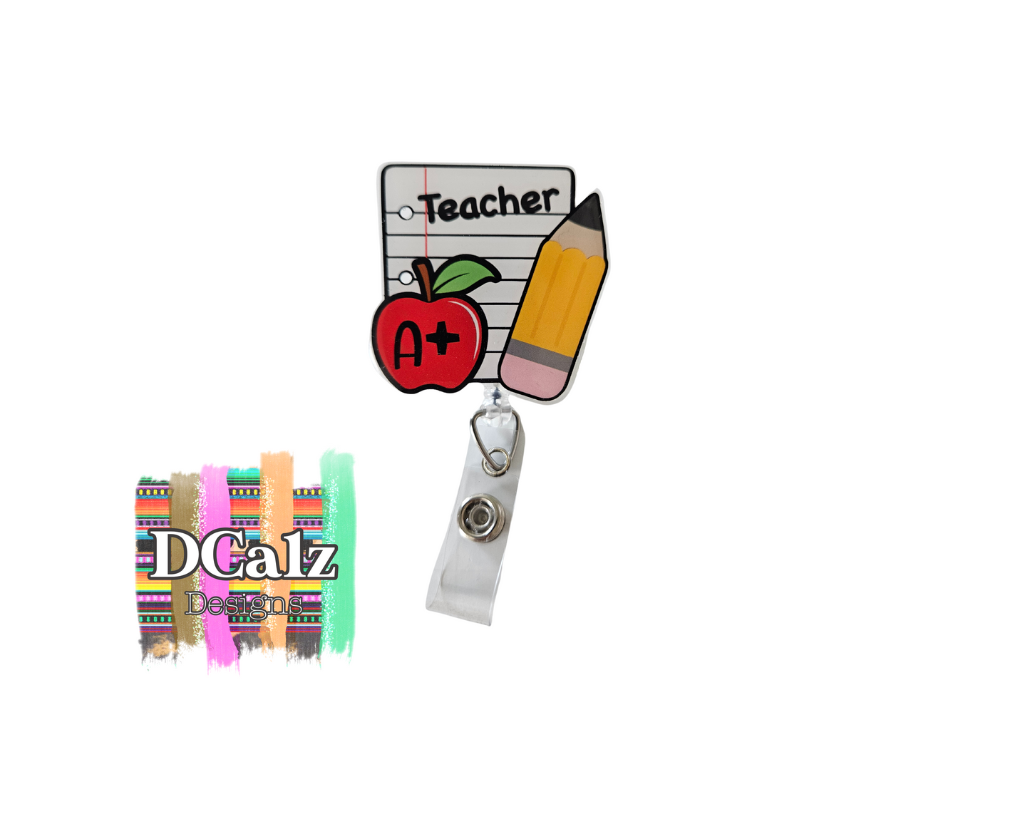 Notebook Badge Reel