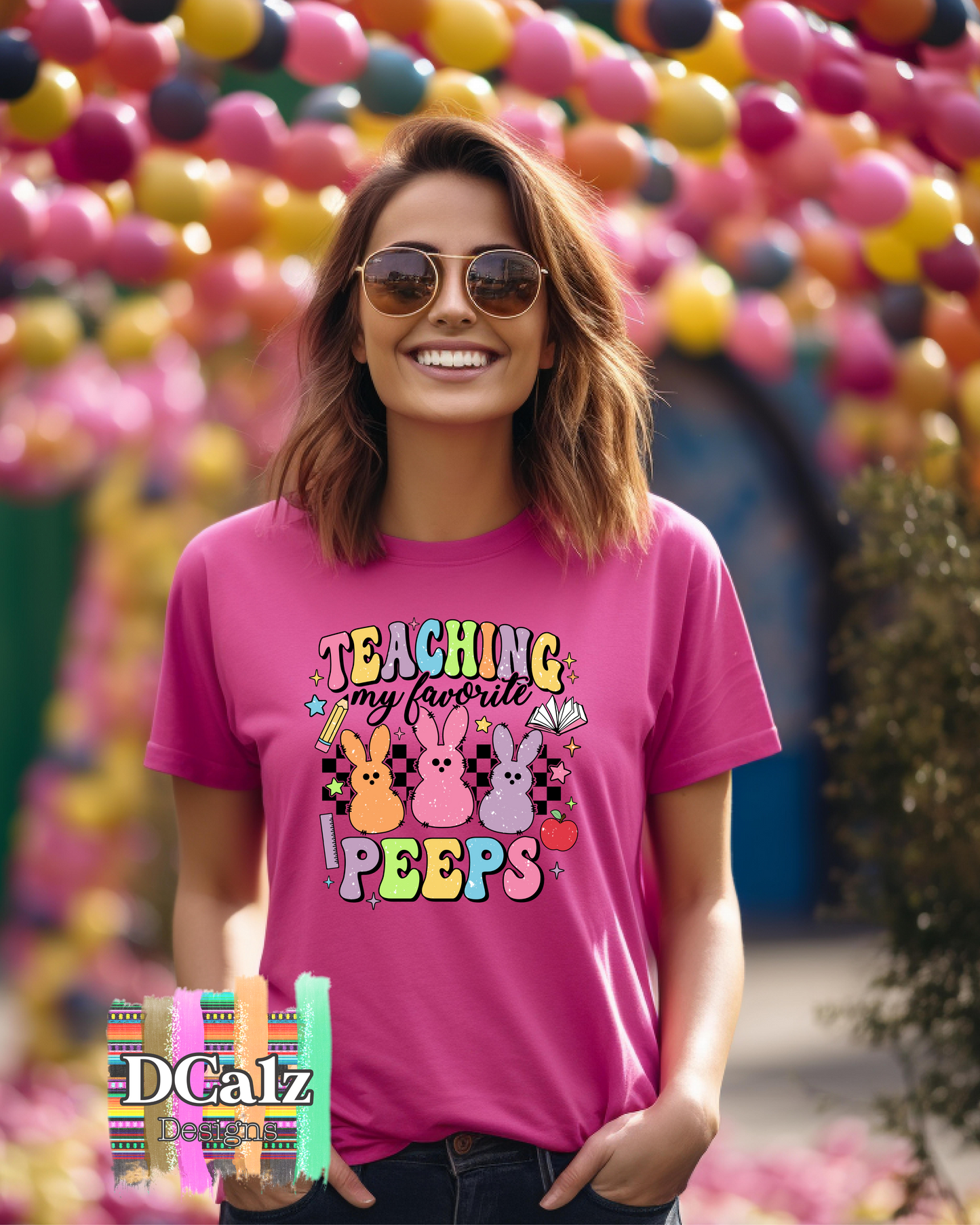 Teaching My Favorite Peeps (rainbow)
