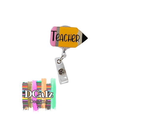 Pencil - Badge Reel