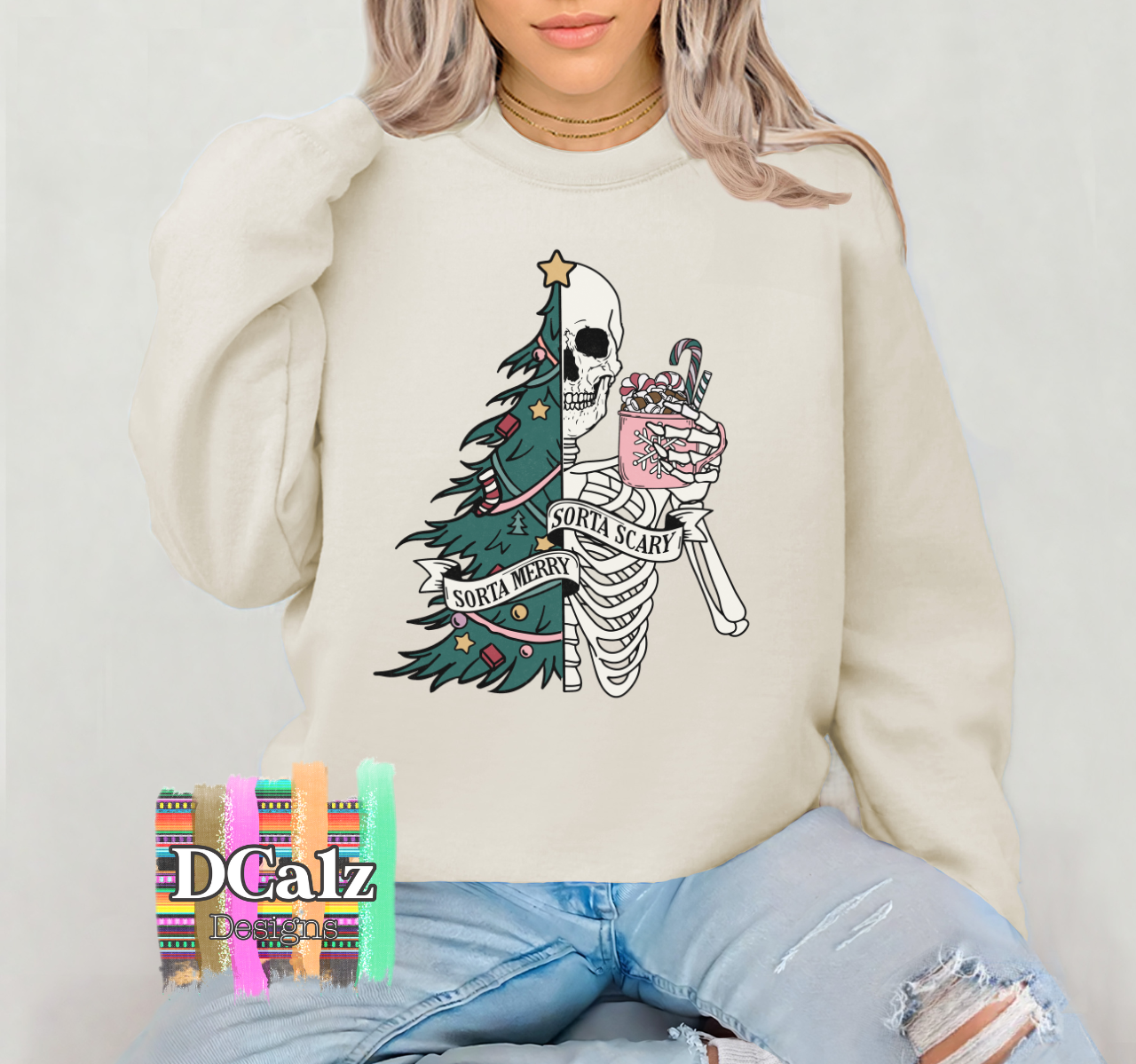 Sorta Merry Sorta Scary Sweater