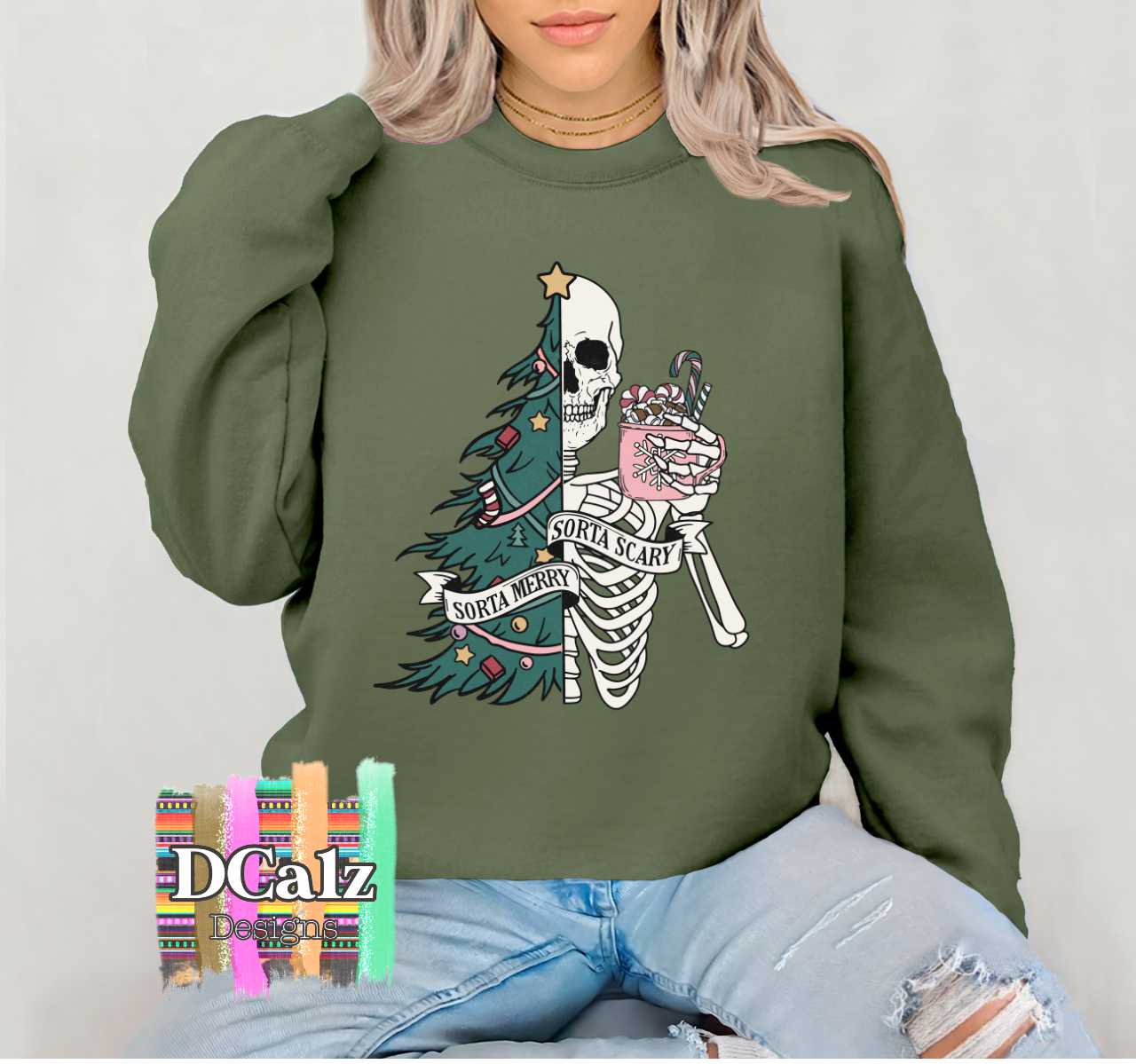 Sorta Merry Sorta Scary Sweater