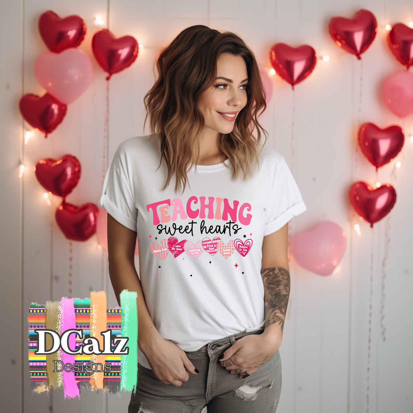 Teaching Sweet Hearts (Pink )- Adult