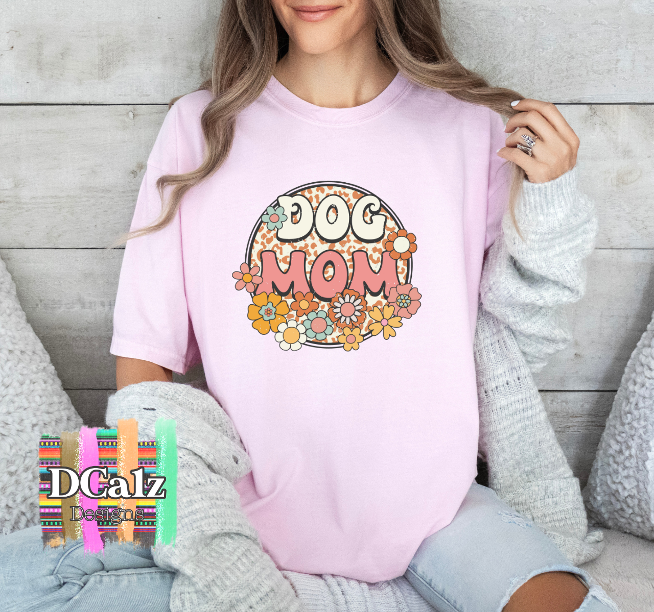 Dog Mom Floral