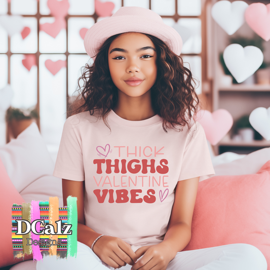 Thick Thighs Valentine Vibes - Youth