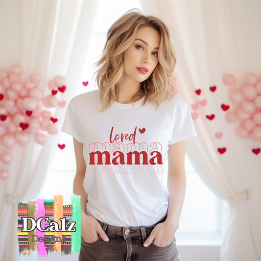Loved Mama (Red) - Adult